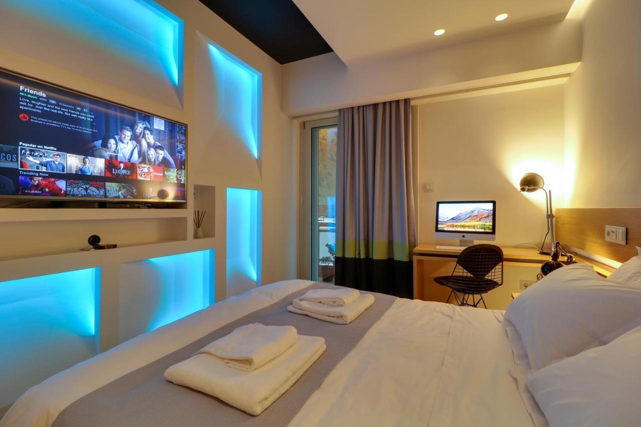 Superior Central Apt|3Min To Metro|Ac|Netflix|Imac Athene Buitenkant foto