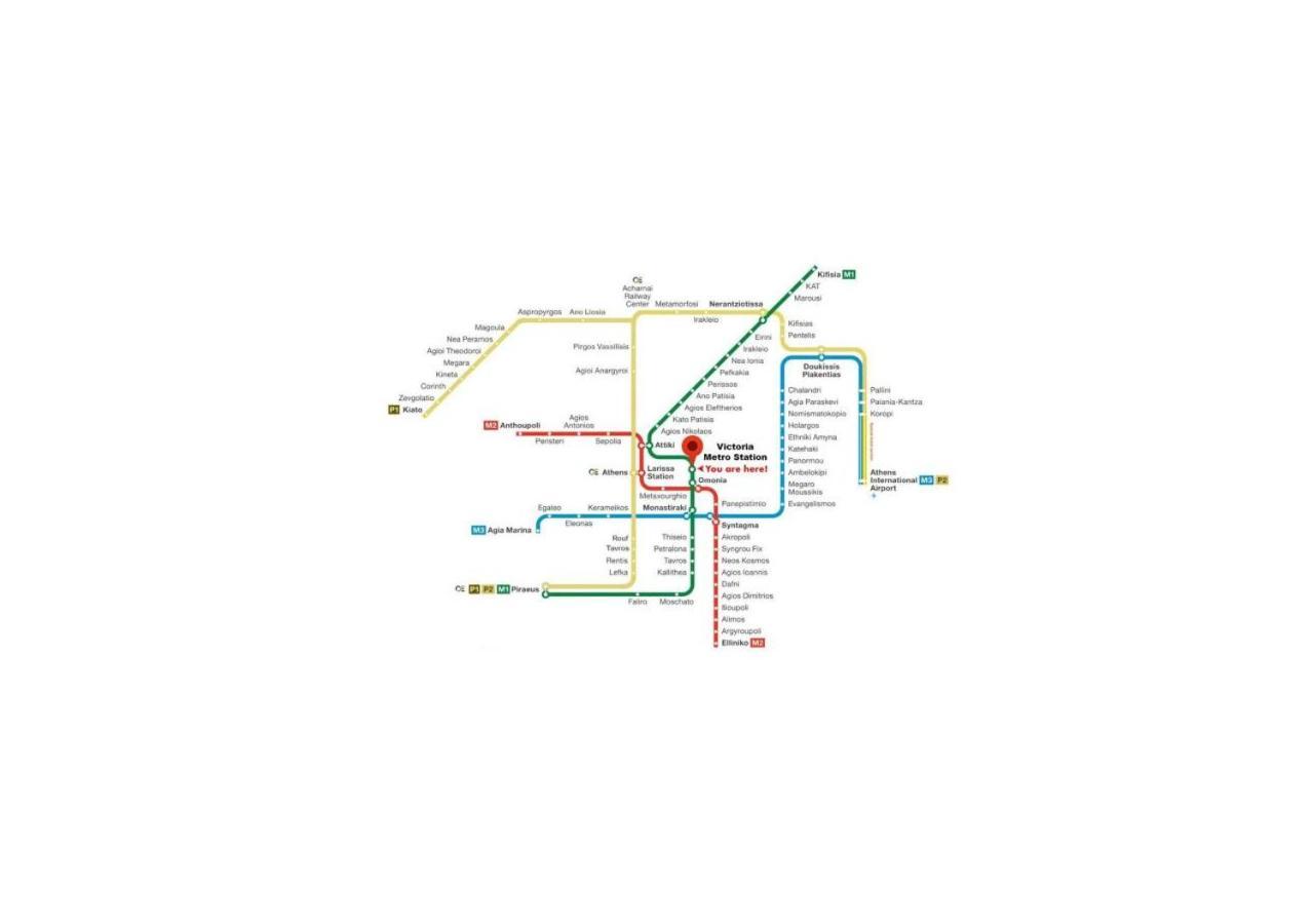 Superior Central Apt|3Min To Metro|Ac|Netflix|Imac Athene Buitenkant foto